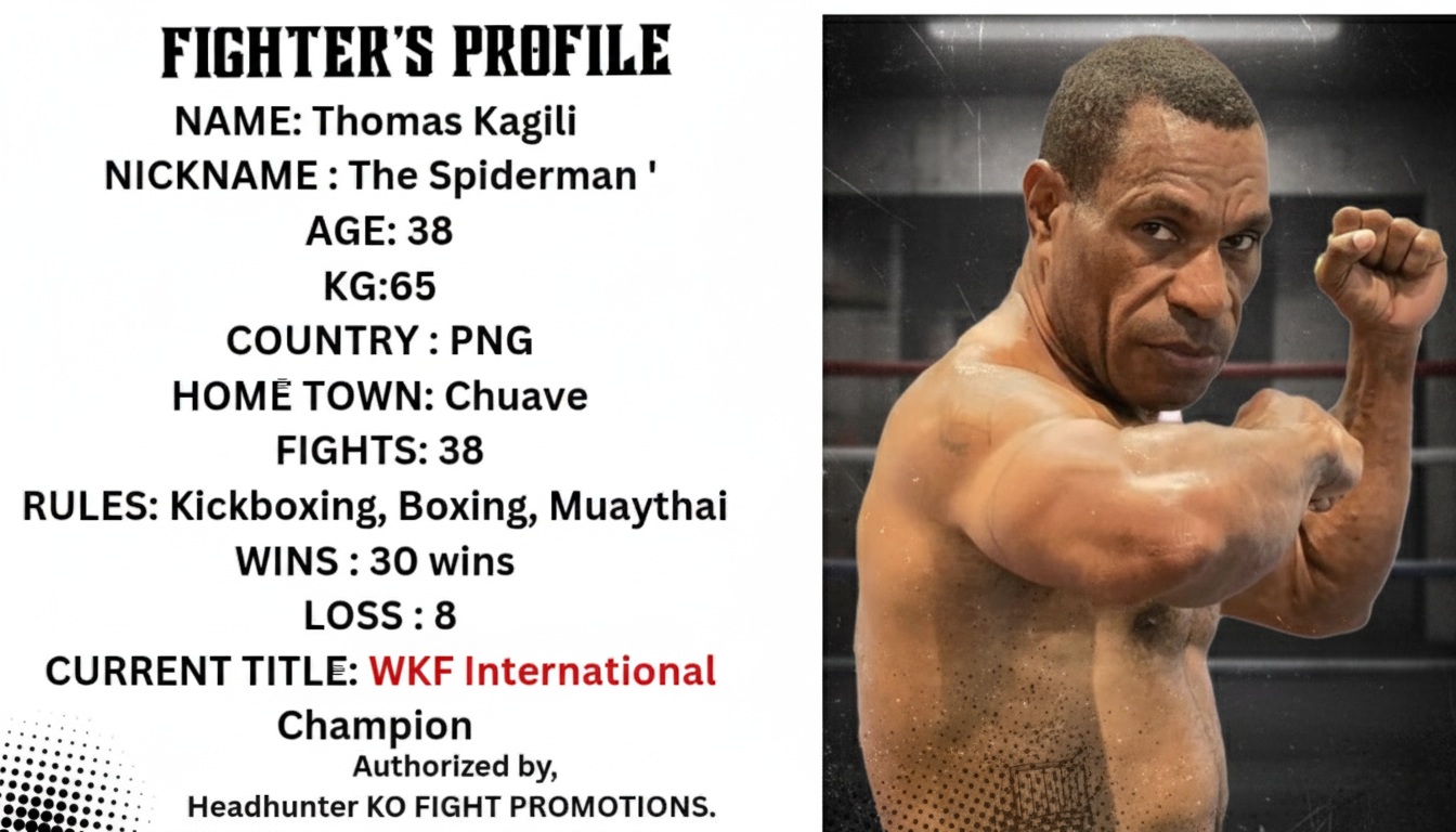 Thomas Kagili portrait