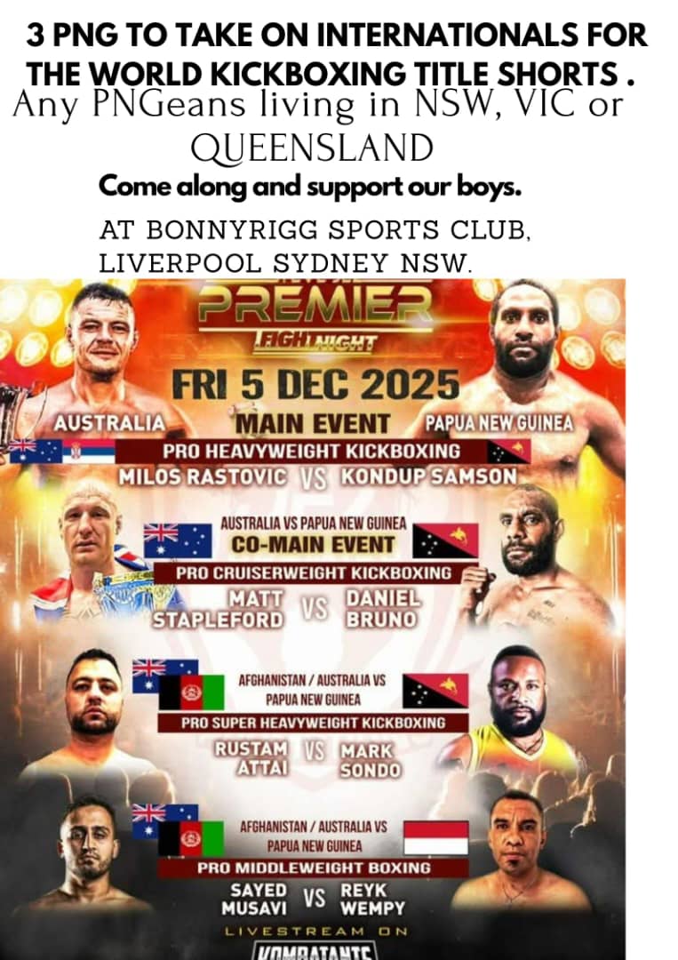 PNG Team Sydney Event